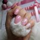 parure de faux ongles petits flocons